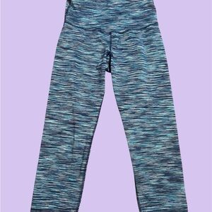 Women Blue Patterned Leggings